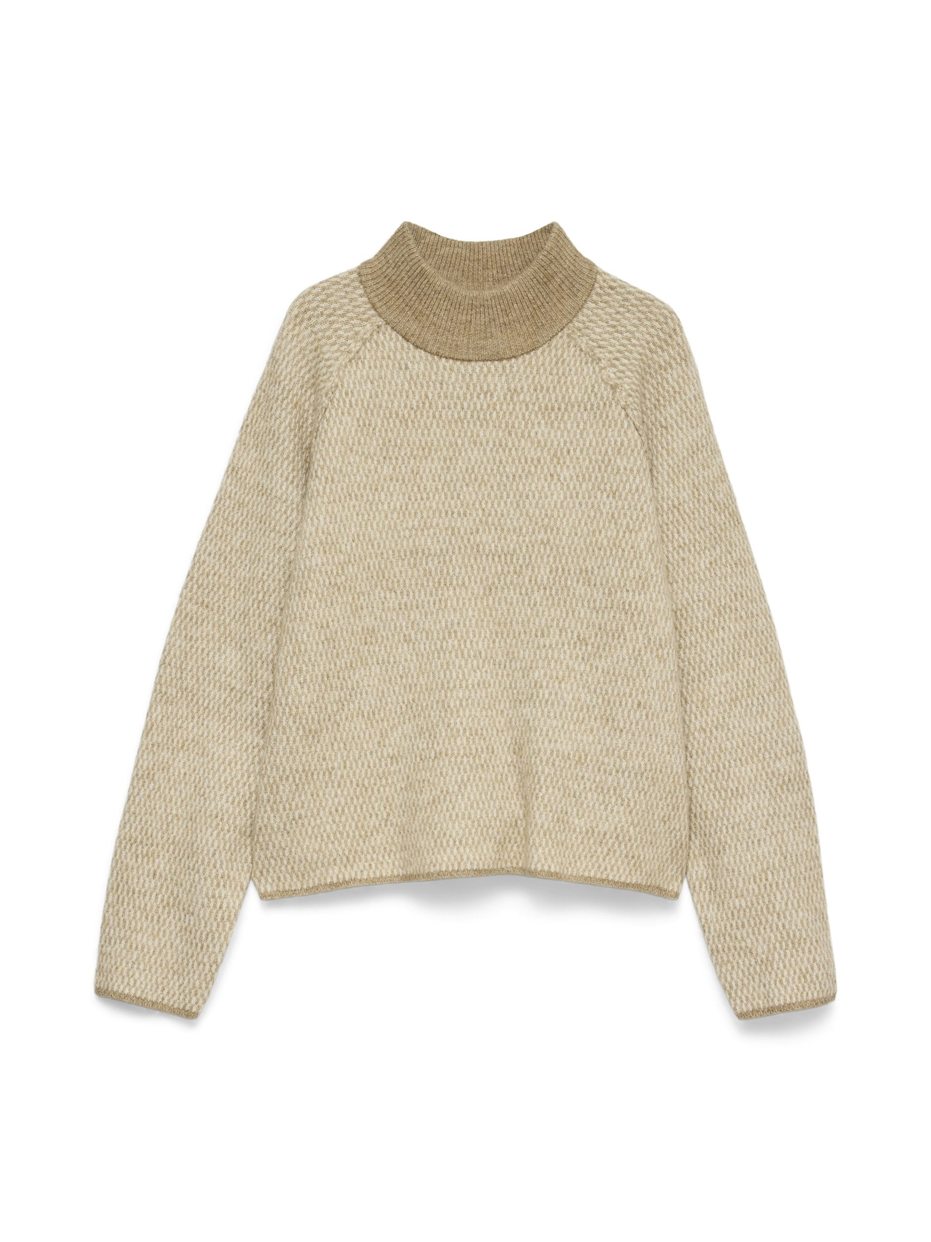 Strickpullover VMFELIZE LS HIGH NECK PULLOVER BOO