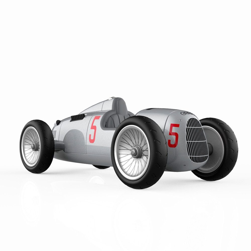 Modellauto Rennwagen Auto Union Type C - 21x9,5x7cm - Ab drei Jahre