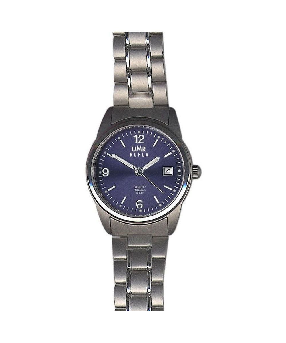 UMR Ruhla Quarzuhr Titan Damenuhr Elegance – leichte Armbanduhr, 7170-4, Ti günstig online kaufen