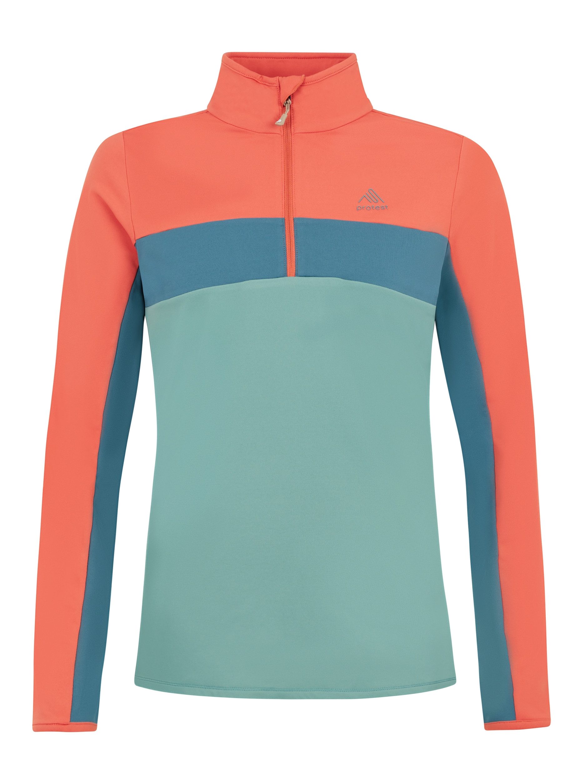 Funktionsshirt PRTNAIADS 1/4 zip top Tosca Red
