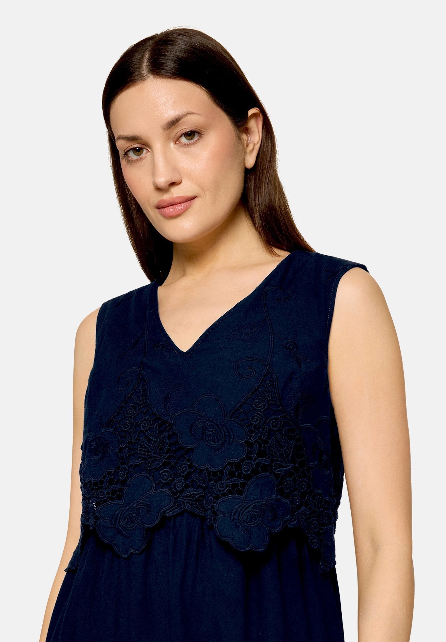 Betty Barclay Midikleid Damen mit V-Ausschnitt