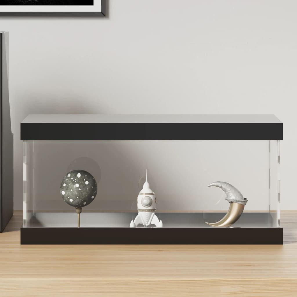 vidaXL Glasvitrine Vitrine Transparent 30x15x14 cm günstig online kaufen