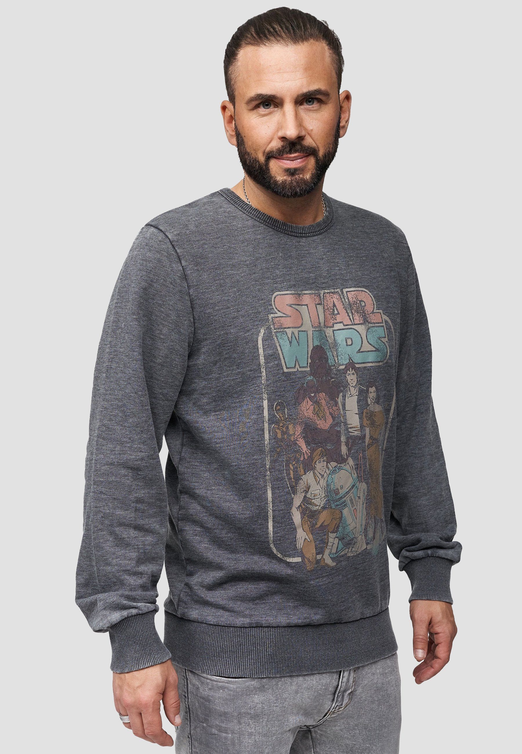 Recovered Sweatshirt Star Wars zertifizierte Return Group The Bio-Baumwolle GOTS Comic Of Jedi Vintage