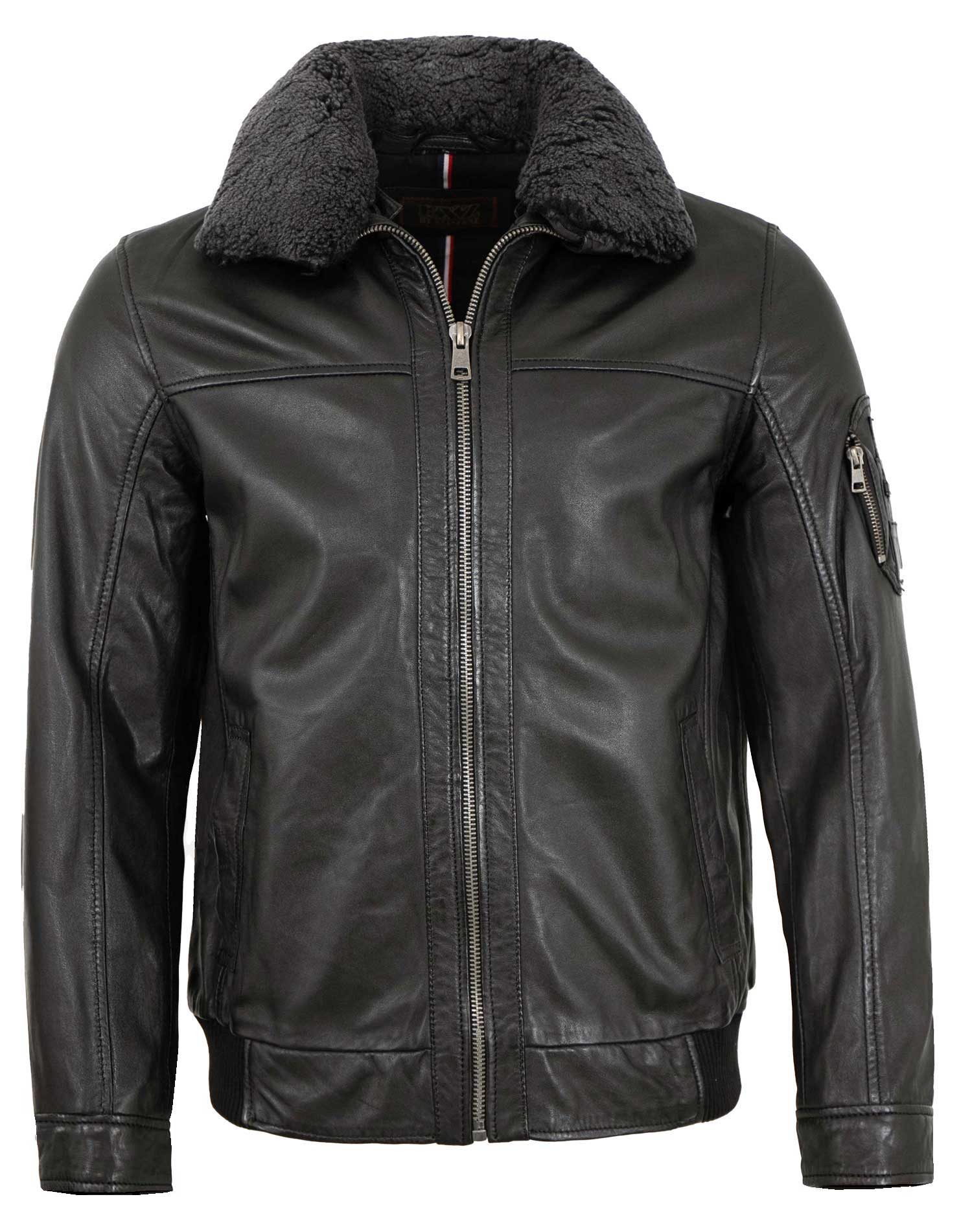 EXZ by Existenz Lederjacke Tom Cruise-EX Existenz - Herren Lederjacke Blous günstig online kaufen