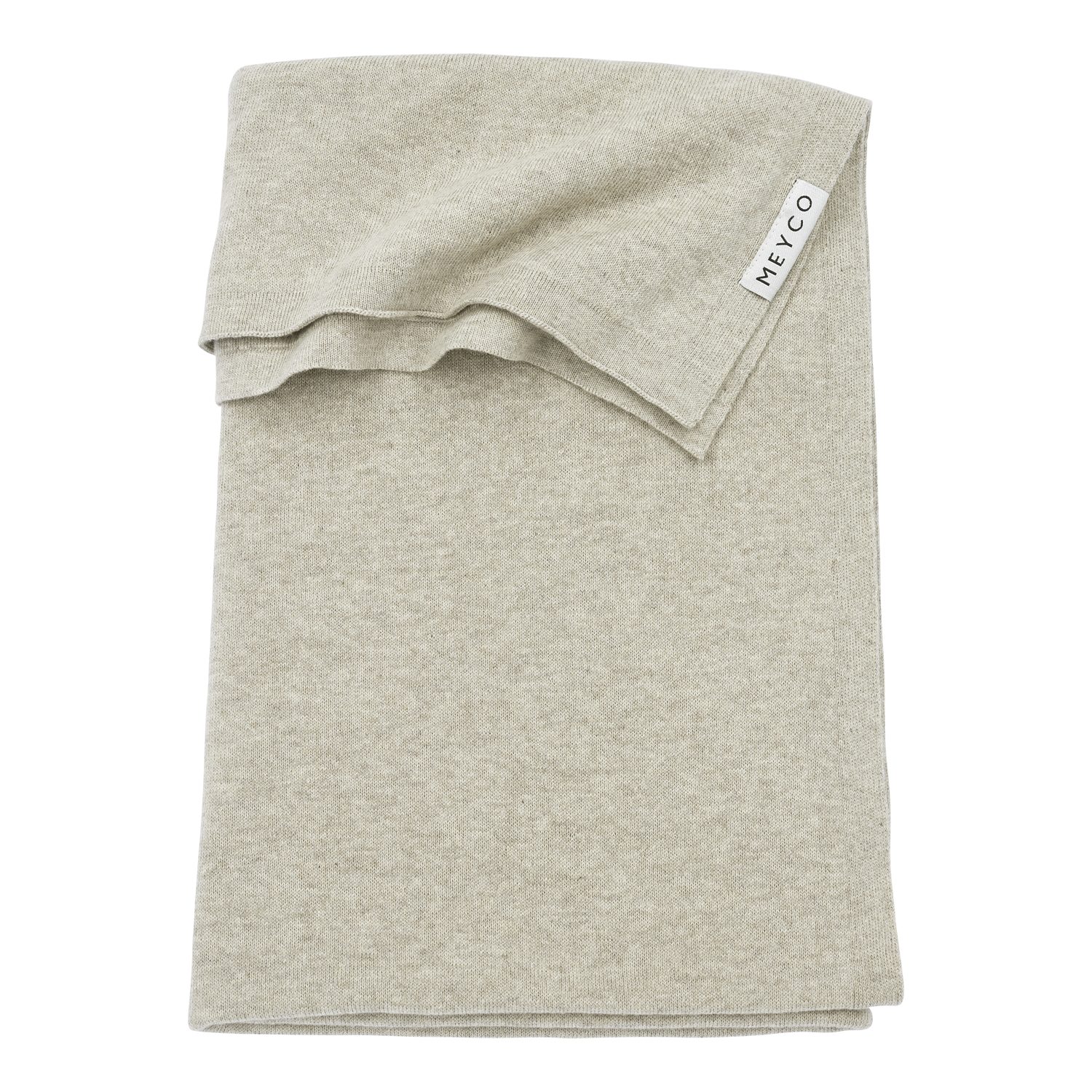 Babydecke 115 Sand Melange, Meyco Baby, günstig online kaufen
