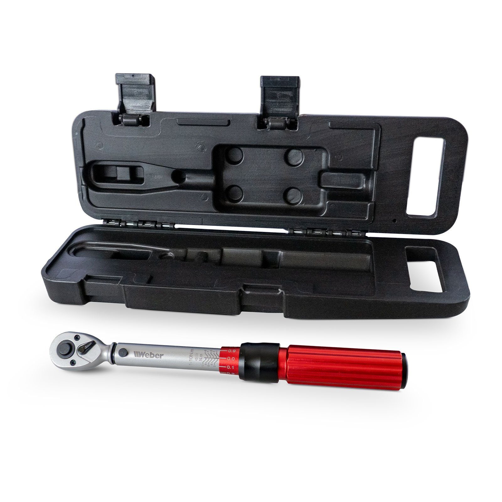 Drehmomentschlüssel Weber Ratschen-Drehmomentschlüssel 1/4" 1–10 Nm