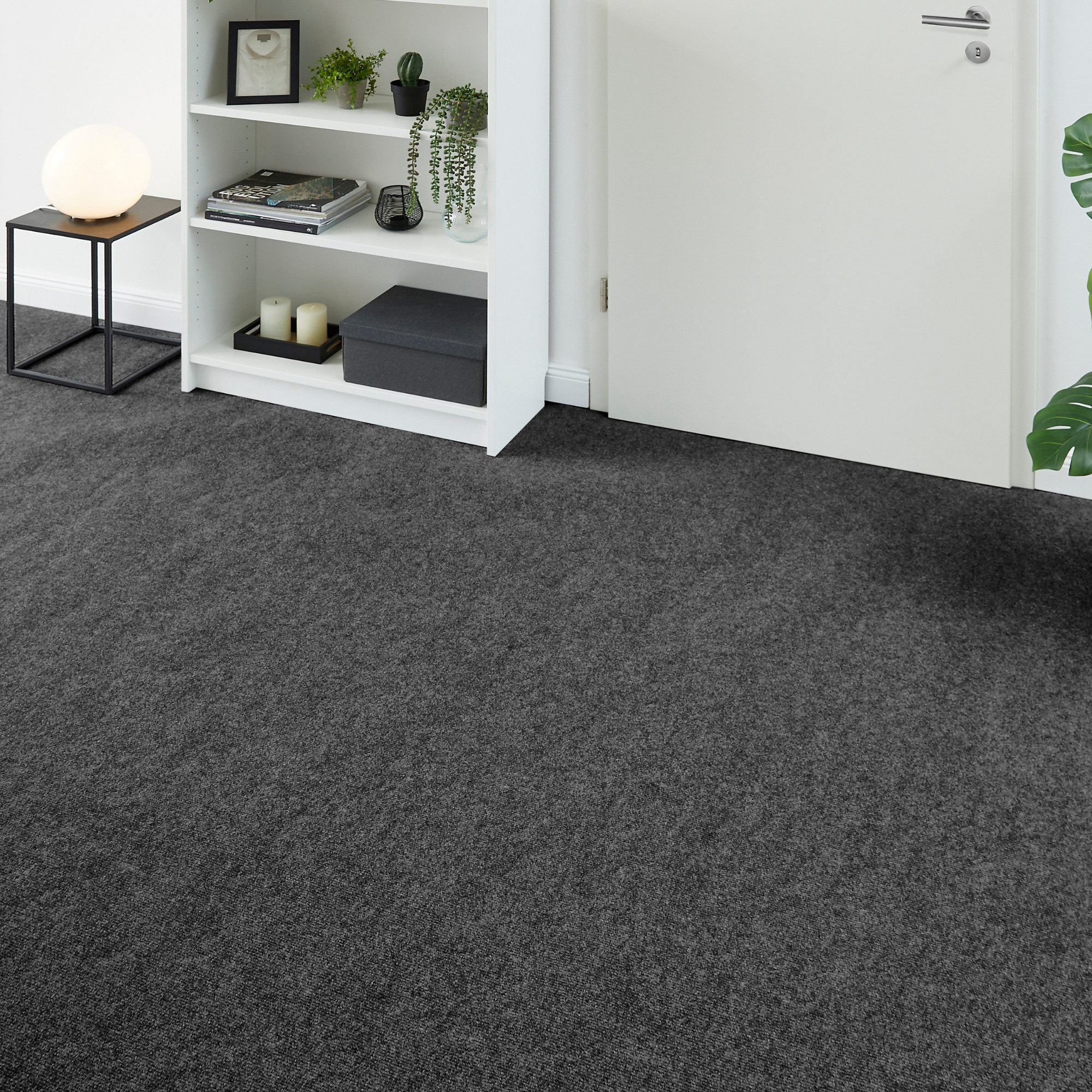 Andiamo Teppichboden Milo, Nadelfilz, Gesamthöhe 2,5 mm, Made in Belgium, rechteckig, Uni Farben, Breite 100 cm oder 200 cm, Wohnzimmer, strapazierfähig