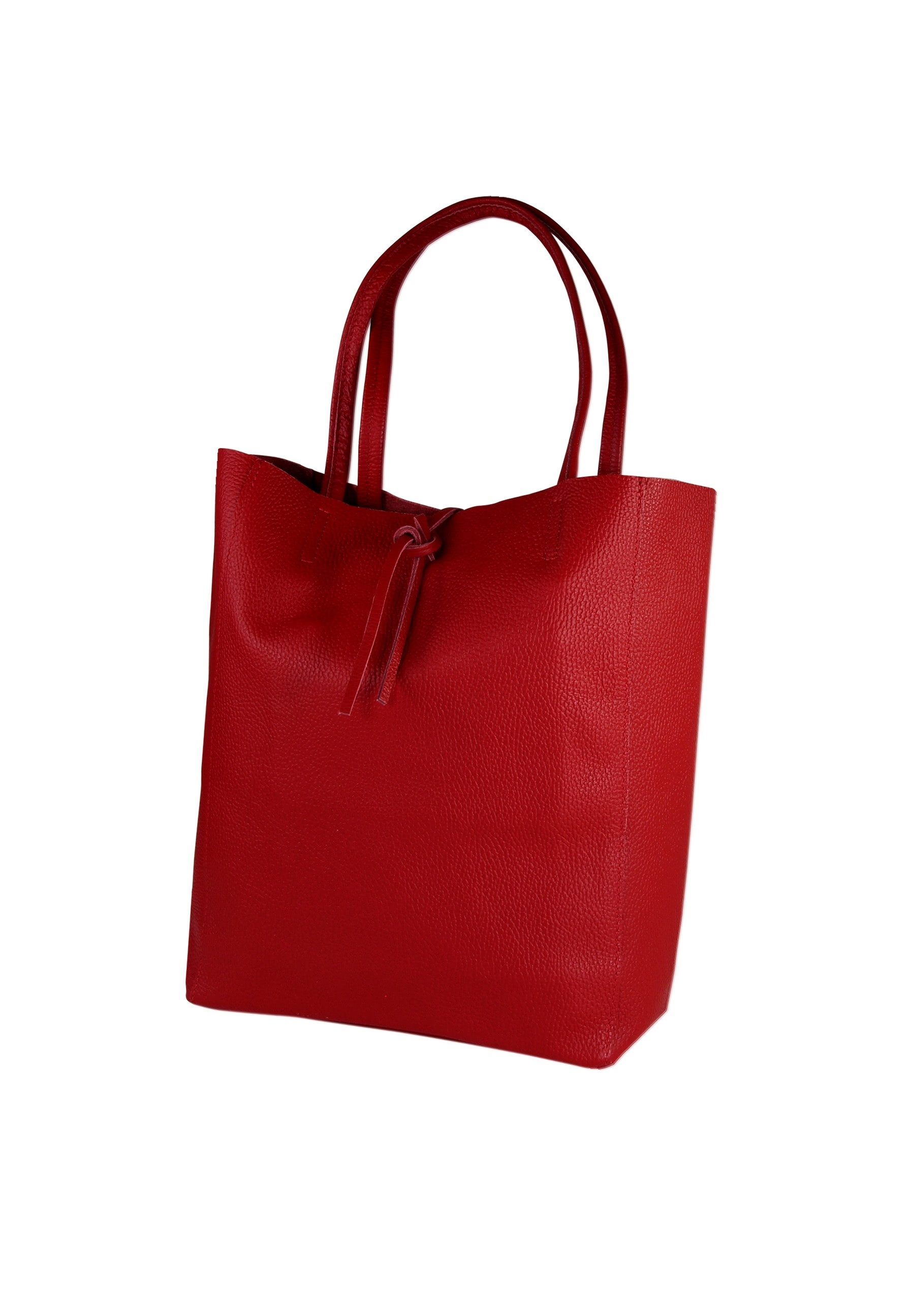 Schultertasche Toscanto schwarzfarbene Shopper, groß
