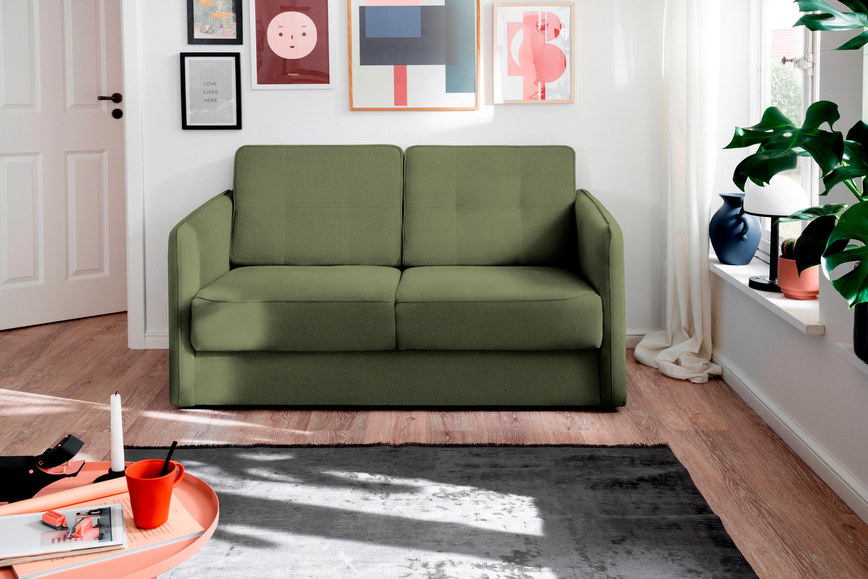 INOSIGN Schlafsofa Milano, zwei einzeln ausziehbare günstig online kaufen