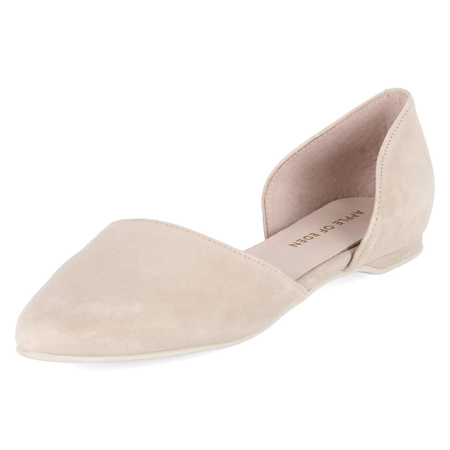Apple of Eden Apple of Eden BLONDIE 32 sahara Damen Rauleder beige Ballerina