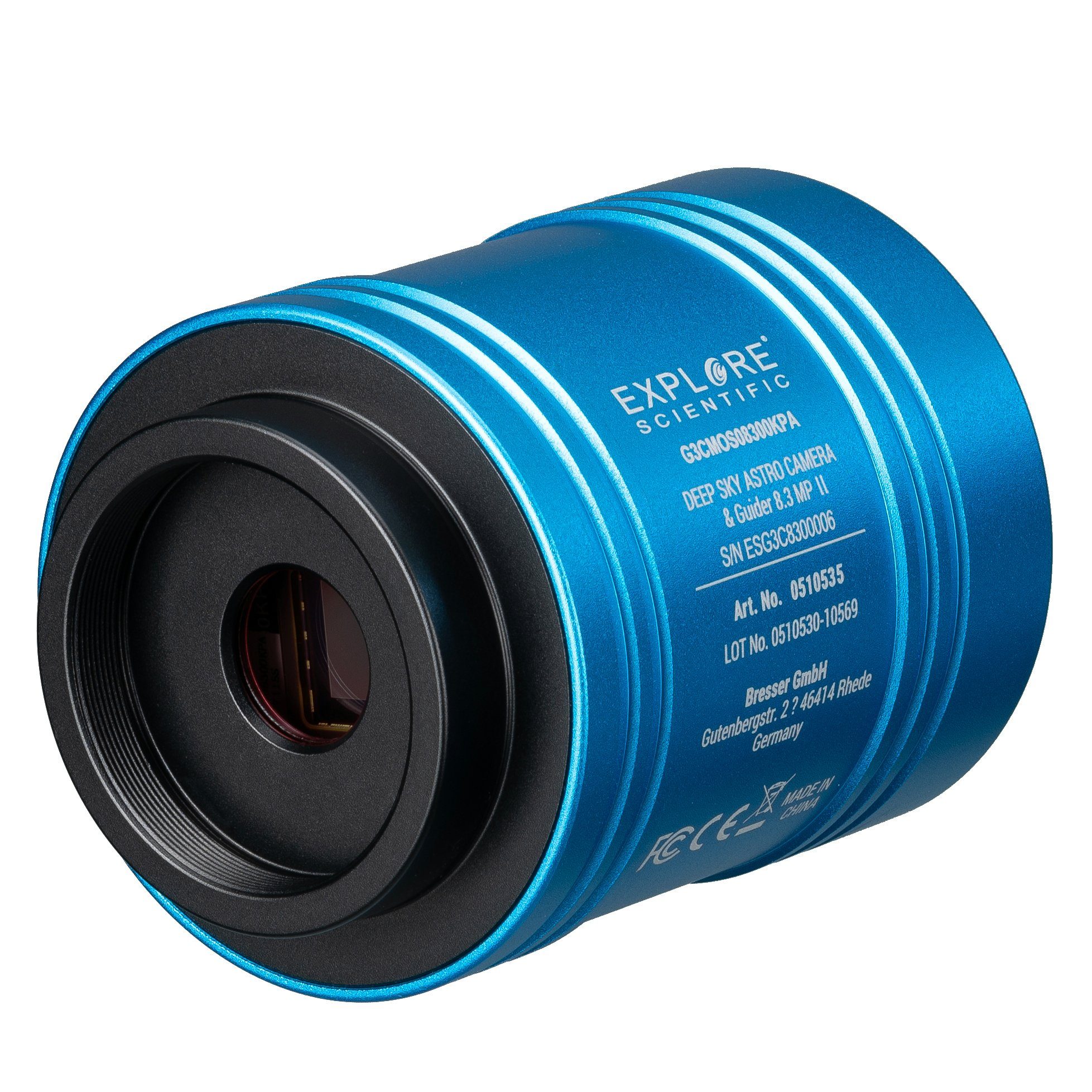 Teleskop EXPLORE SCIENTIFIC 4K DEEP SKY ASTRO-Kamera & Guider 8,3 MP II