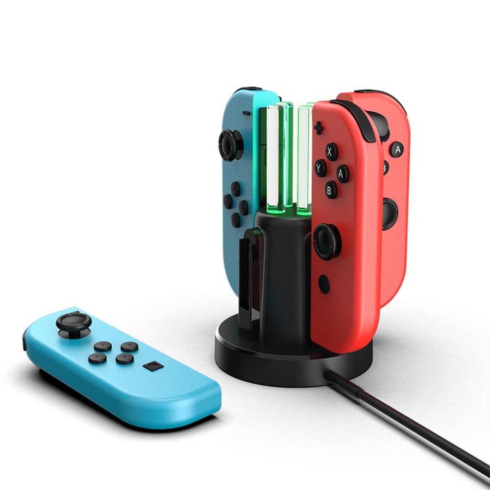 Ladestation 4in1 Joy-Con Quad-Charger für Nintendo Switch Controller-Ladestation