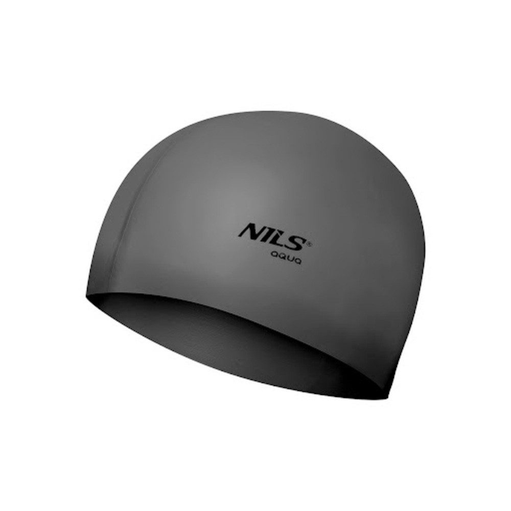 NILS AQUA Badekappe Badehaube Duschhaube (Spar-Set, 1 St), Reißfestes, chemikalienbeständiges Material für lange Haltbarkeit