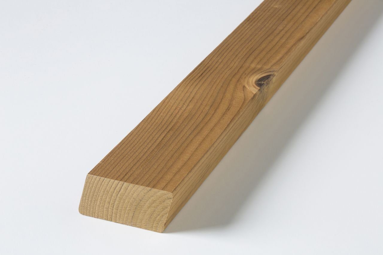 binderholz Blockhobel Rhombusprofil Kiefer thermisch modifiziert 250 cm