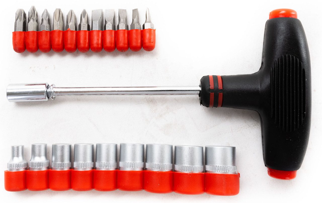 Primaster Schraubendreher Primaster T-Griff-Schraubendreher-Satz 22-teilig