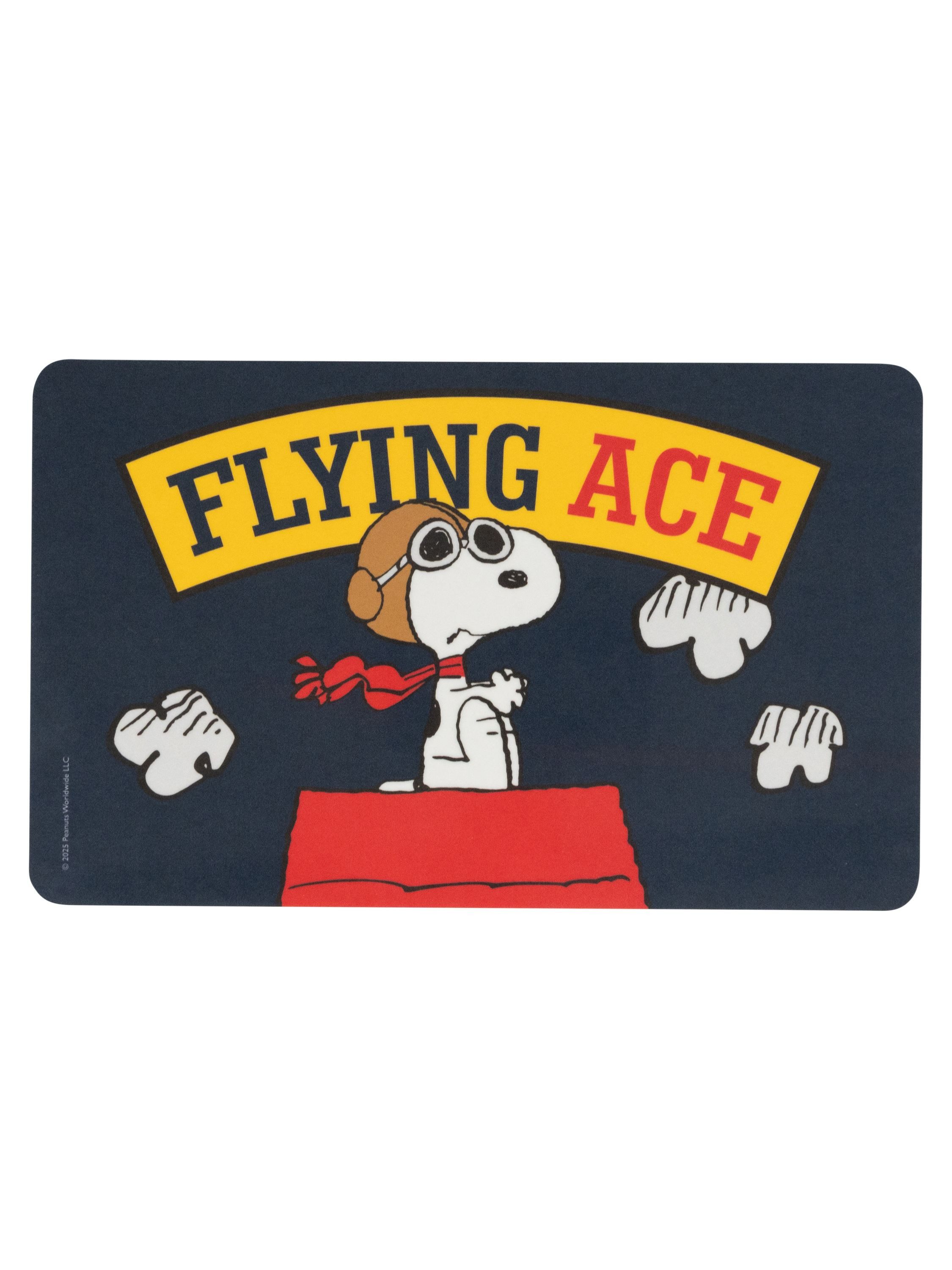 Frühstücksbrett Peanuts Snoopy Brettchen Flying Ace Schneidebrettchen