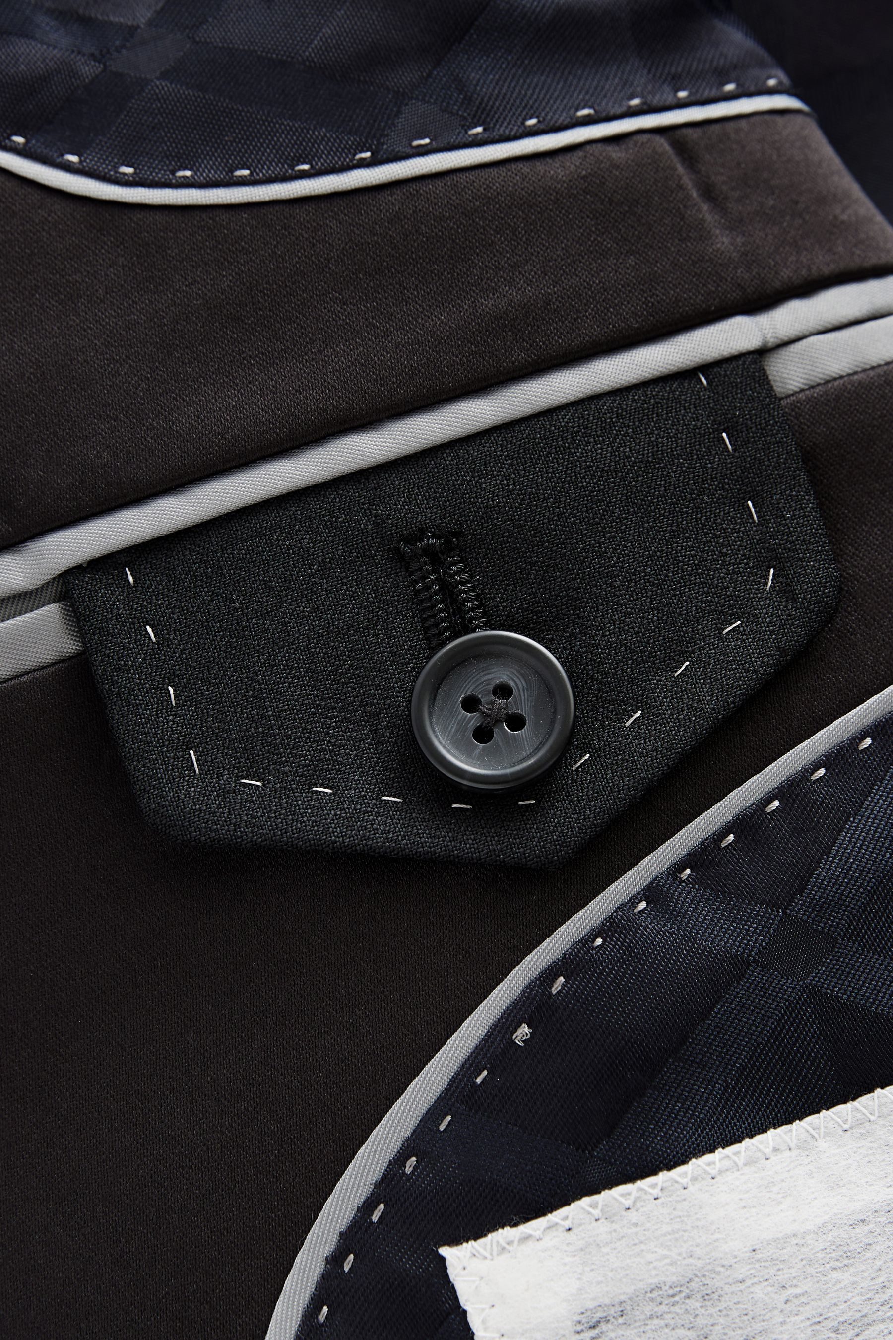Next Smokingsakko Slim Fit Signature Smoking-Anzugsakko, kariert (1-tlg)