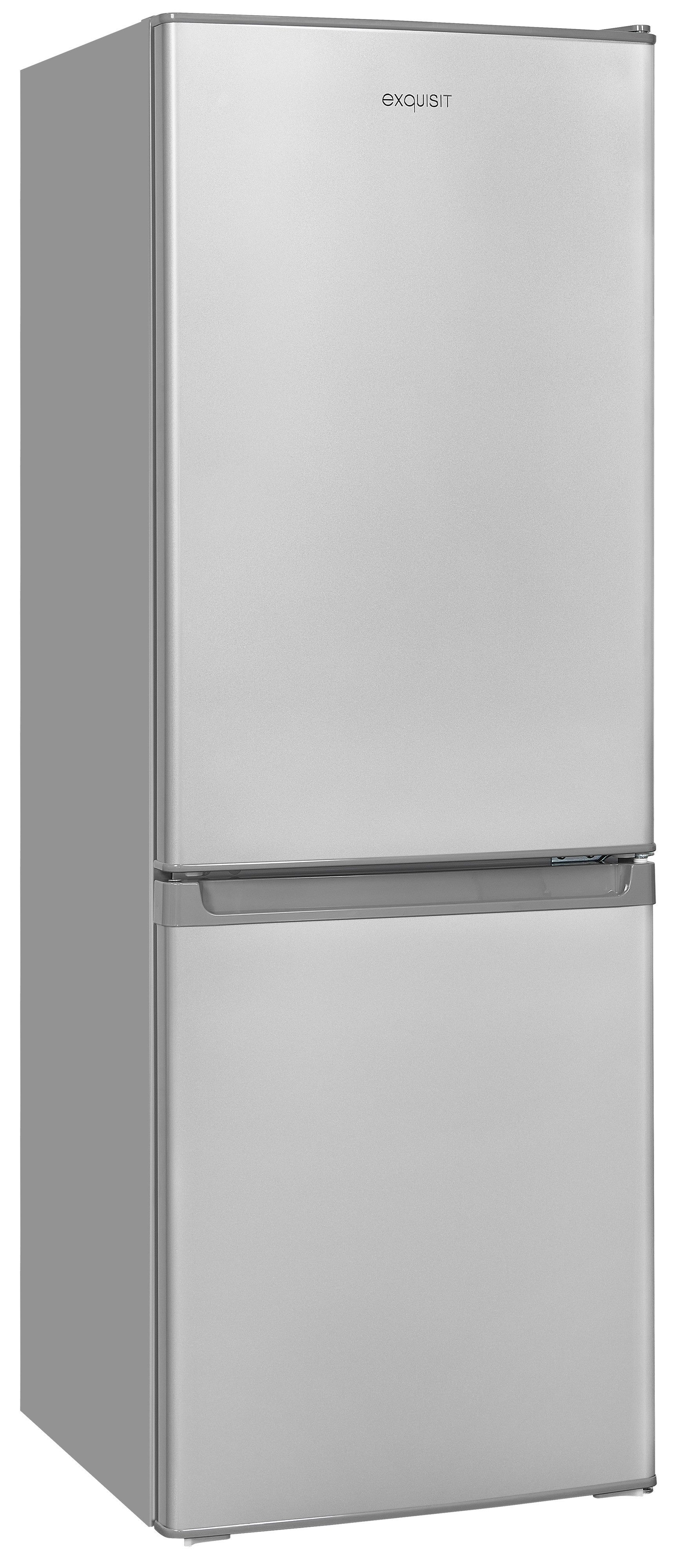exquisit Kühl-/Gefrierkombination KGC232-60E-040E, 142,2 cm hoch, 50 cm breit, 173 L Volumen, 4 Sterne Gefrieren
