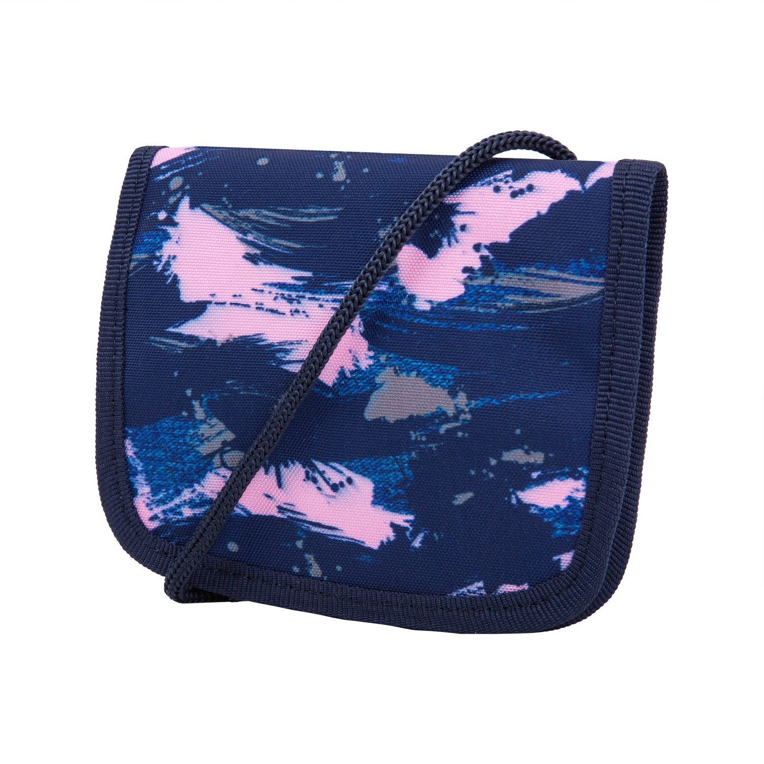 McNeill Schulranzen Brustbeutel DENIM (1 Stück), Scheinfach, zum Umhängen, Reißverschlussfach