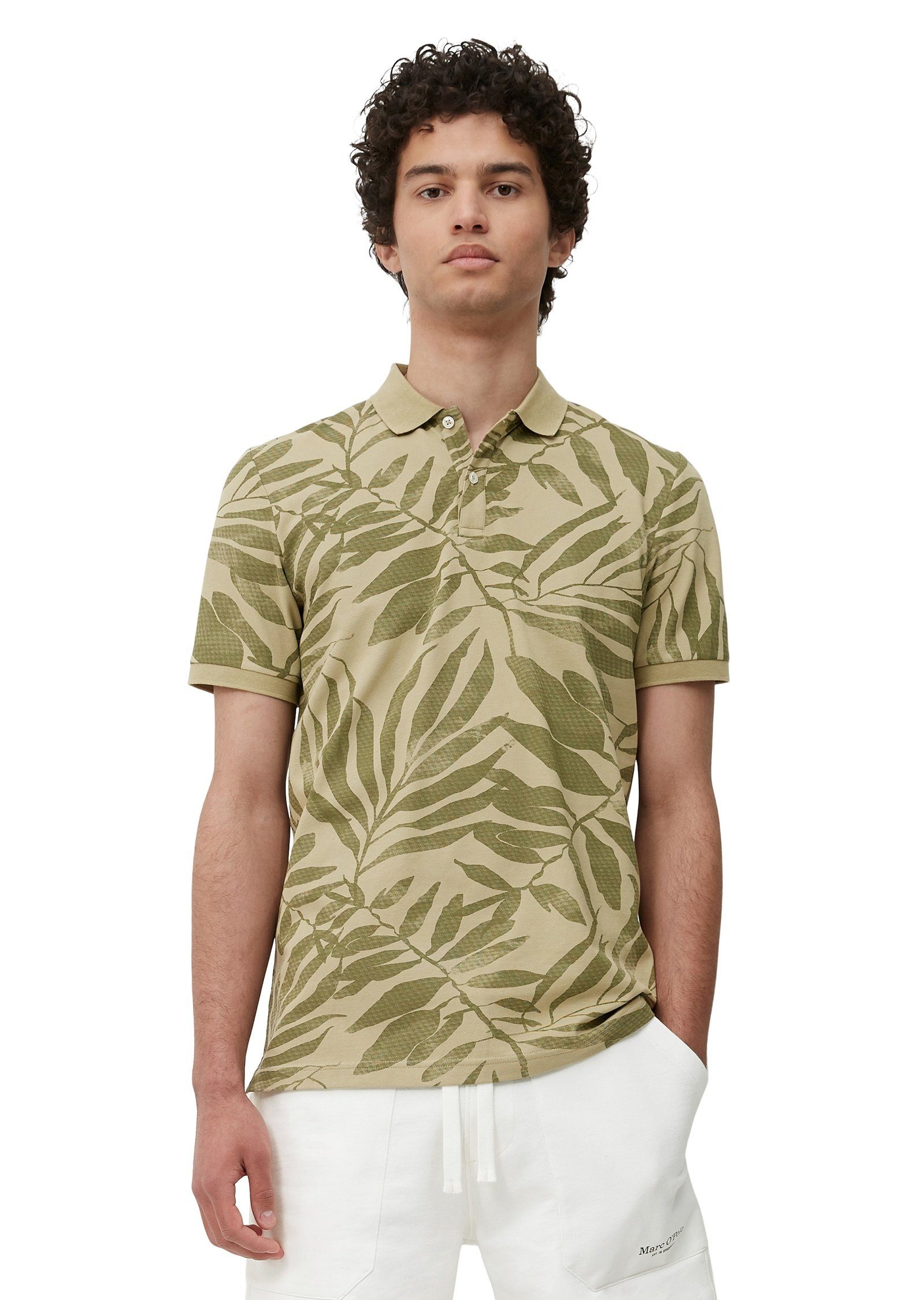 Marc O'Polo Poloshirt aus elastischer Piqué-Cotton-Lycra-Qualität