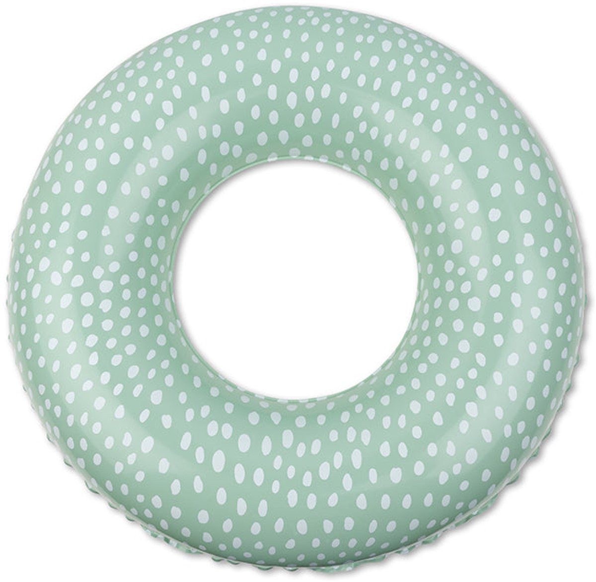 Swim Essentials Schwimmring Schwimmring 55 cm Green with white Dots, Schwimmreifen Reifen Ring Schwimmhilfe
