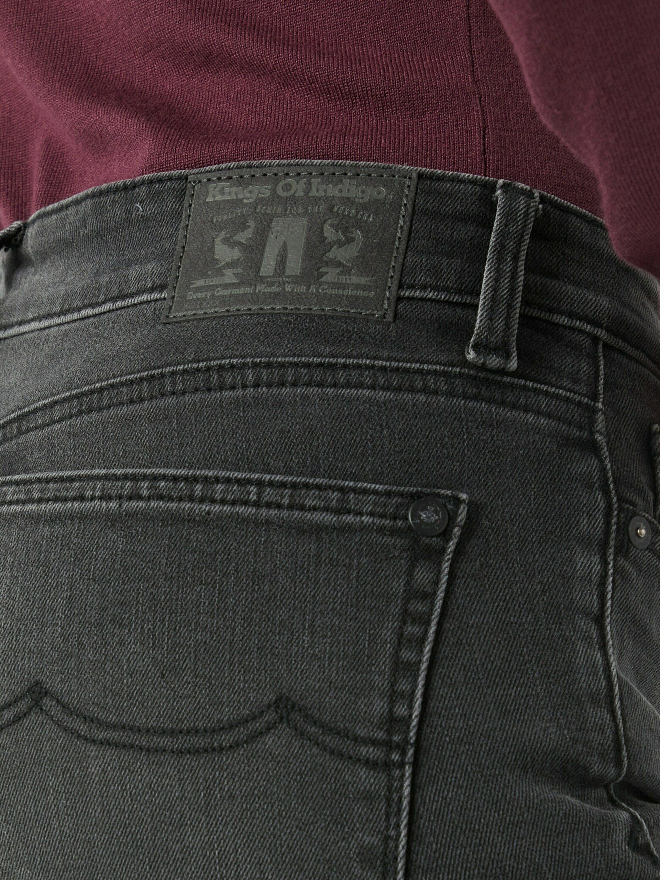 (1-tlg) Indigo Details JUNO Plain/ohne Skinny-fit-Jeans Kings HIGH Of