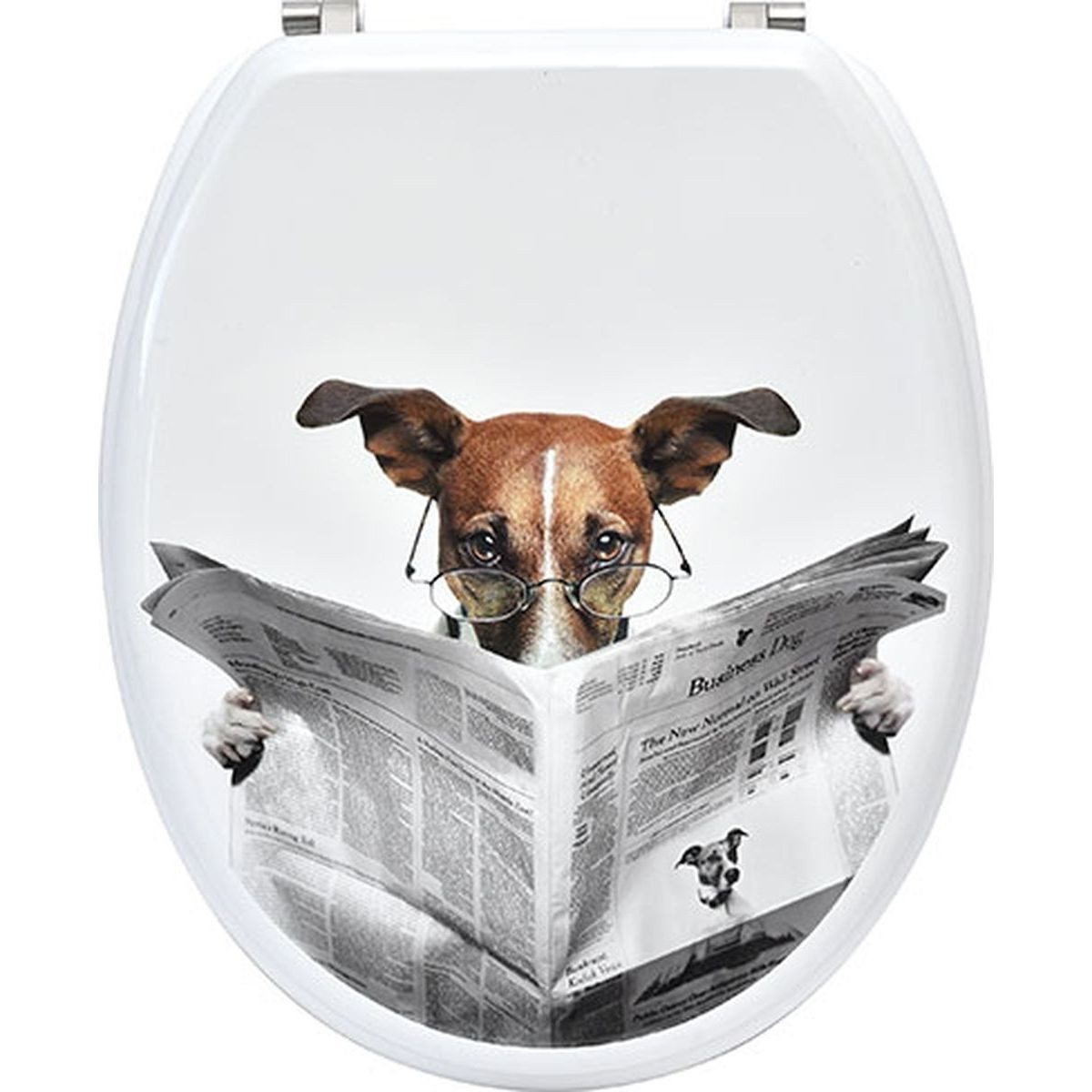 LikeKa WC-Sitz Toilettensitz mit MDF-Holzkern Toilettendeckel günstig online kaufen