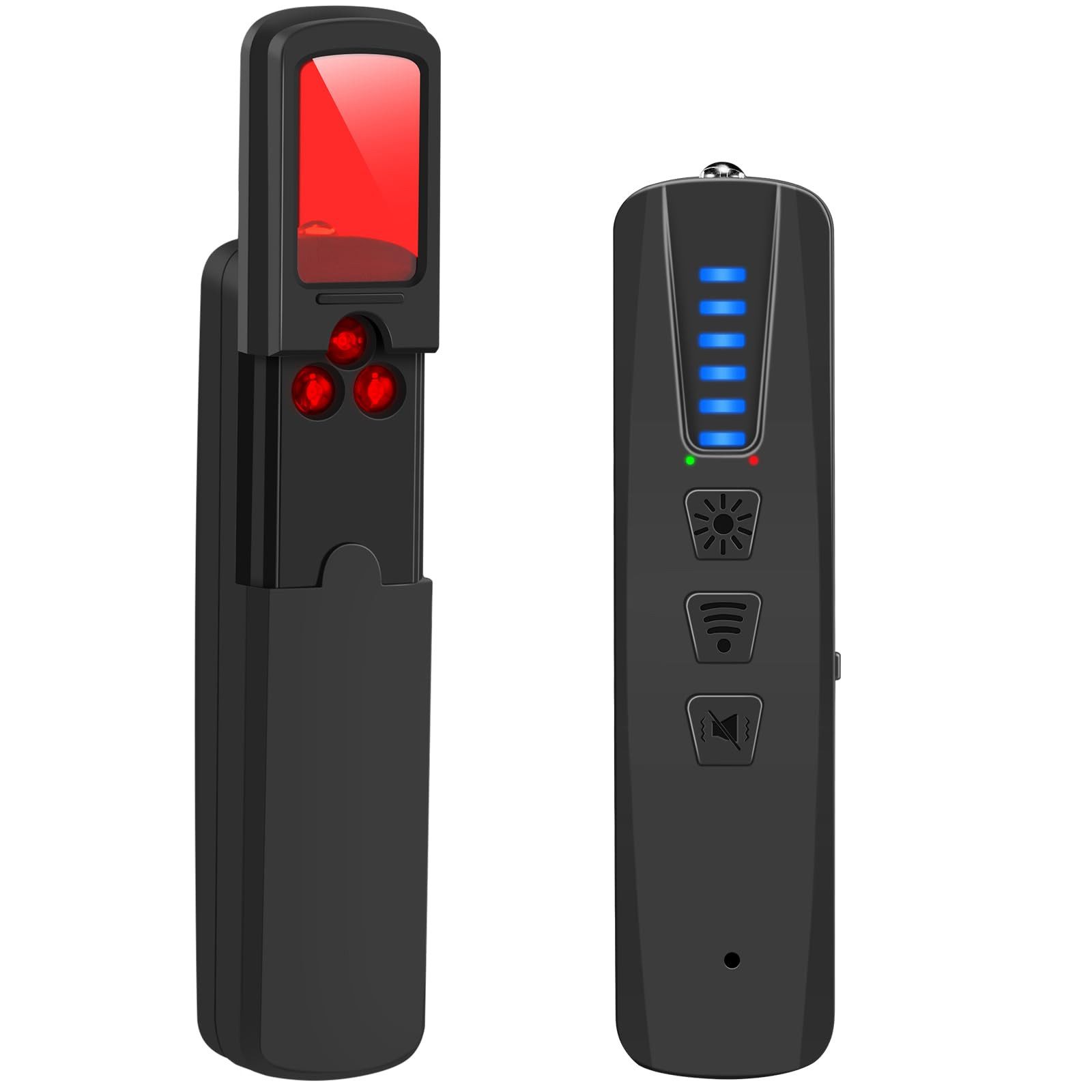 AIBISTAR Leitungsortungsgerät Bug Detector, Wanze-Finder, Kamera Aufspürgerät, GPS, 4 Modi, Erkennung von WLAN-Wanzen & Funkkameras, 2 Alarmmodi,Ideal für Reisen, Hotel, Büro & Alltag