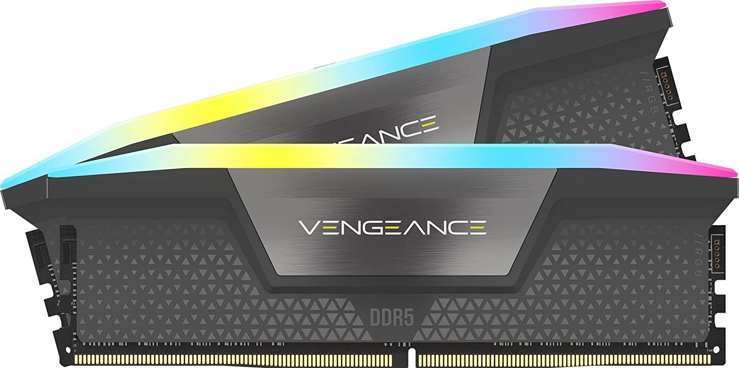 Corsair VENGEANCE RBG DDR5 5200 Arbeitsspeicher (optimiert für AMD-Mainboards)