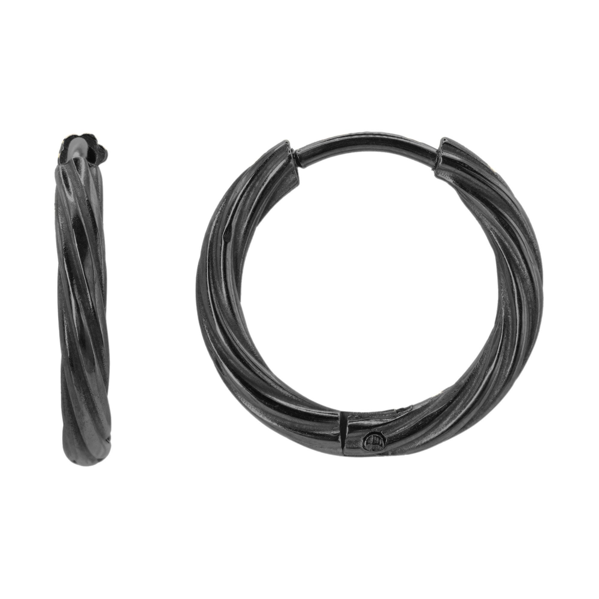 Paar Ohrstecker Moritz schwarz farben