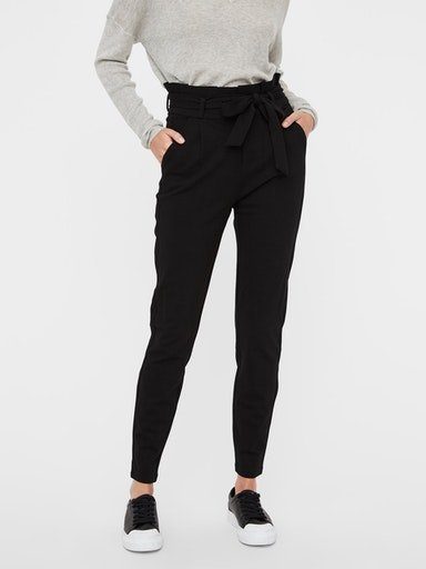 Vero Moda Paperbag-Hose VMEVA HR LOOSE PAPERBAG PANT GA NOOS