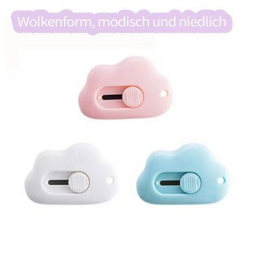 Fivejoy Teppichmesser Einfaches tragbares Schneidegerät Cloud Mini Cutter 3pcs