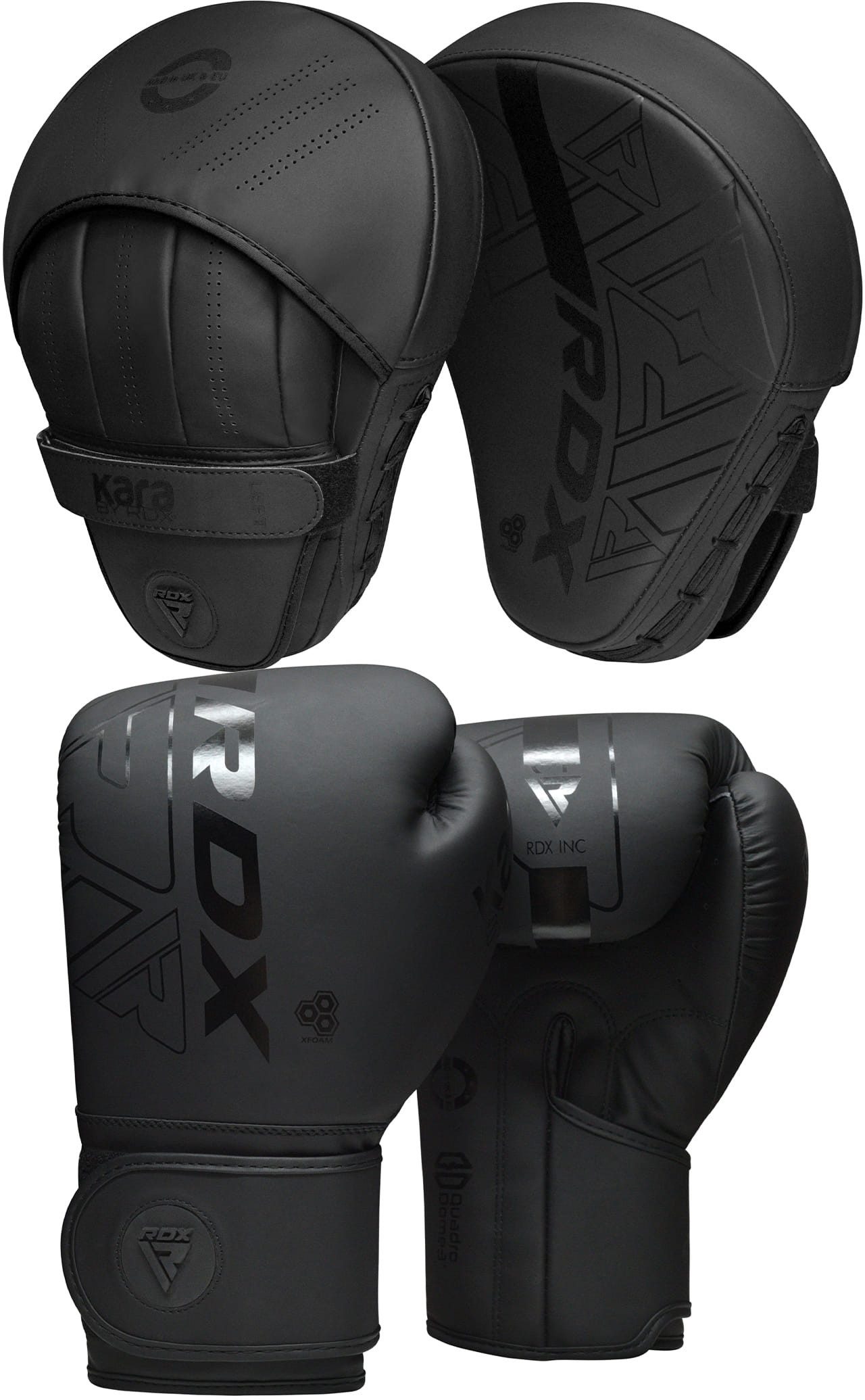 RDX Sports Boxhandschuhe RDX Boxing Pads Focus Mitts Muay Thai Handschuhe MMA Punching Training