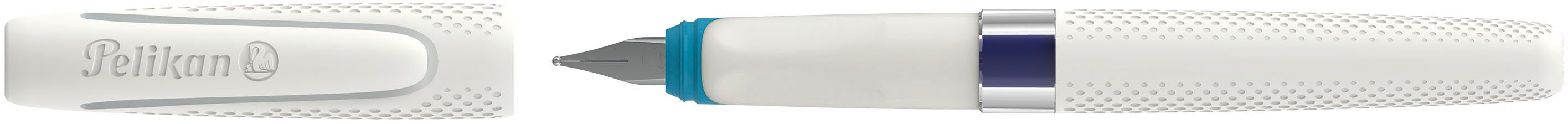 Pelikan Füllhalter ilo P475 Germany in für Rechts- Made und weiß, Linkshänder; M