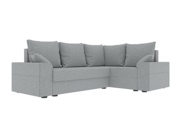 99rooms Ecksofa Montero, L-Form, Eckcouch, Sofa, Sitzkomfort, mit Bettfunktion, mit Bettkasten, Modern Design