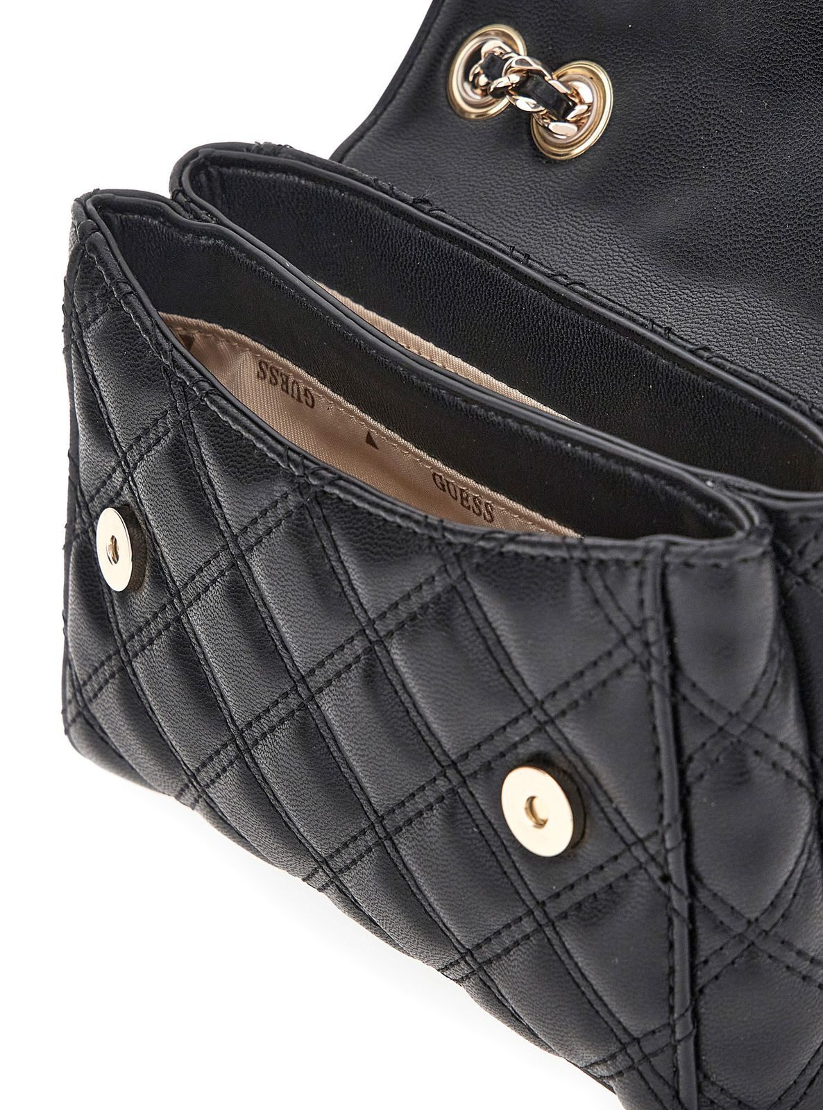 Guess Umhängetasche Mini Compound Convertible Flap Bag