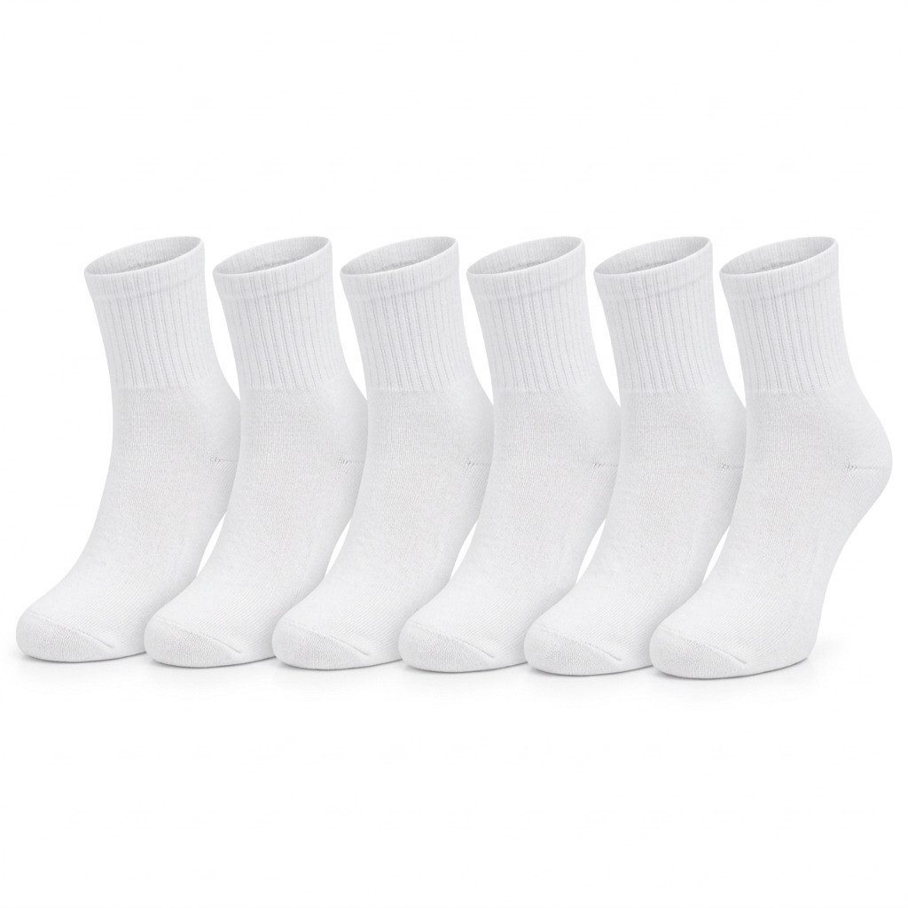 YSABEL MORA Socken (6-Paar) Baumwollmix, Multipack, ohne Bündchen