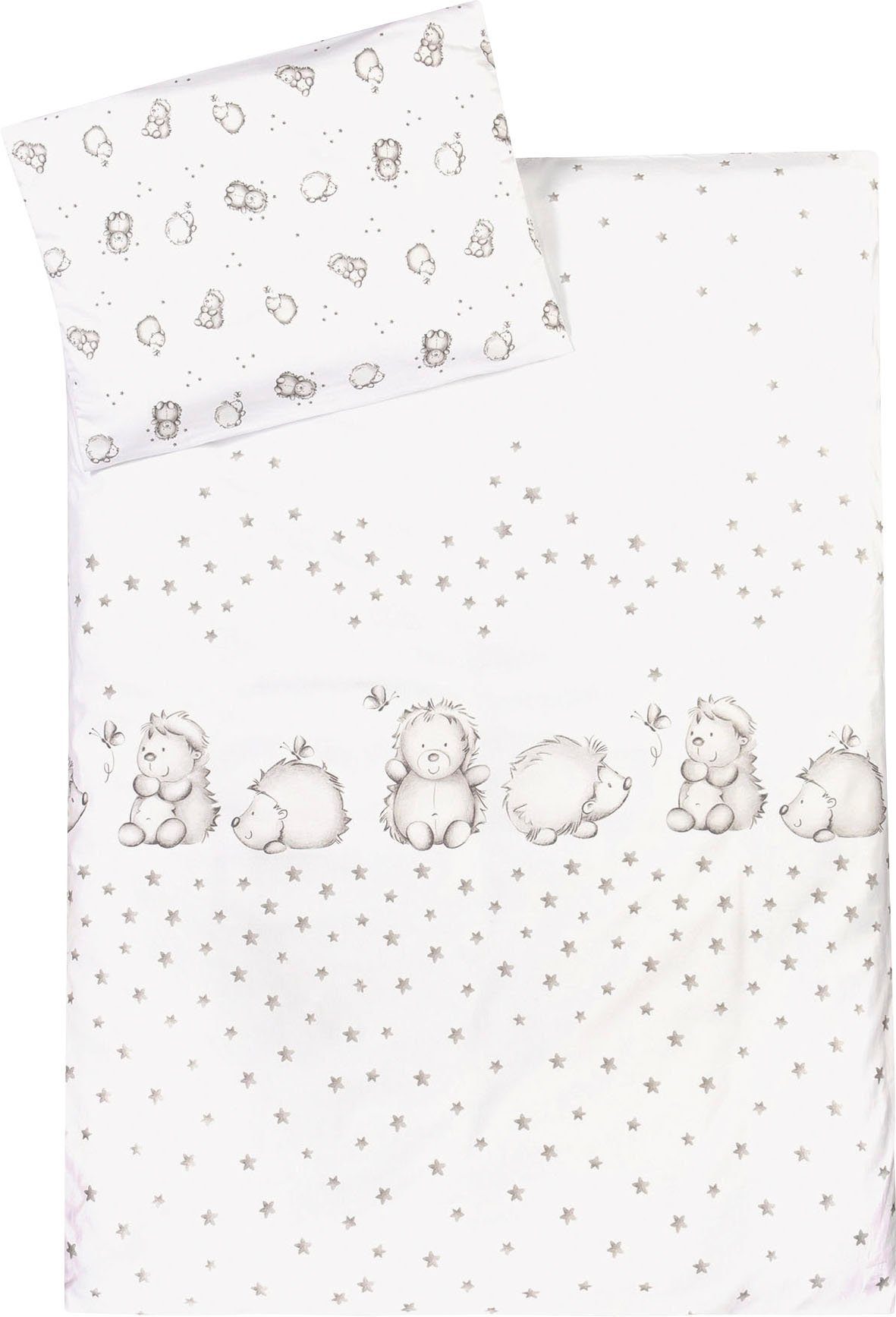 Julius Zöllner Kinderbettwäsche Igelchen, in 100x135cm günstig online kaufen