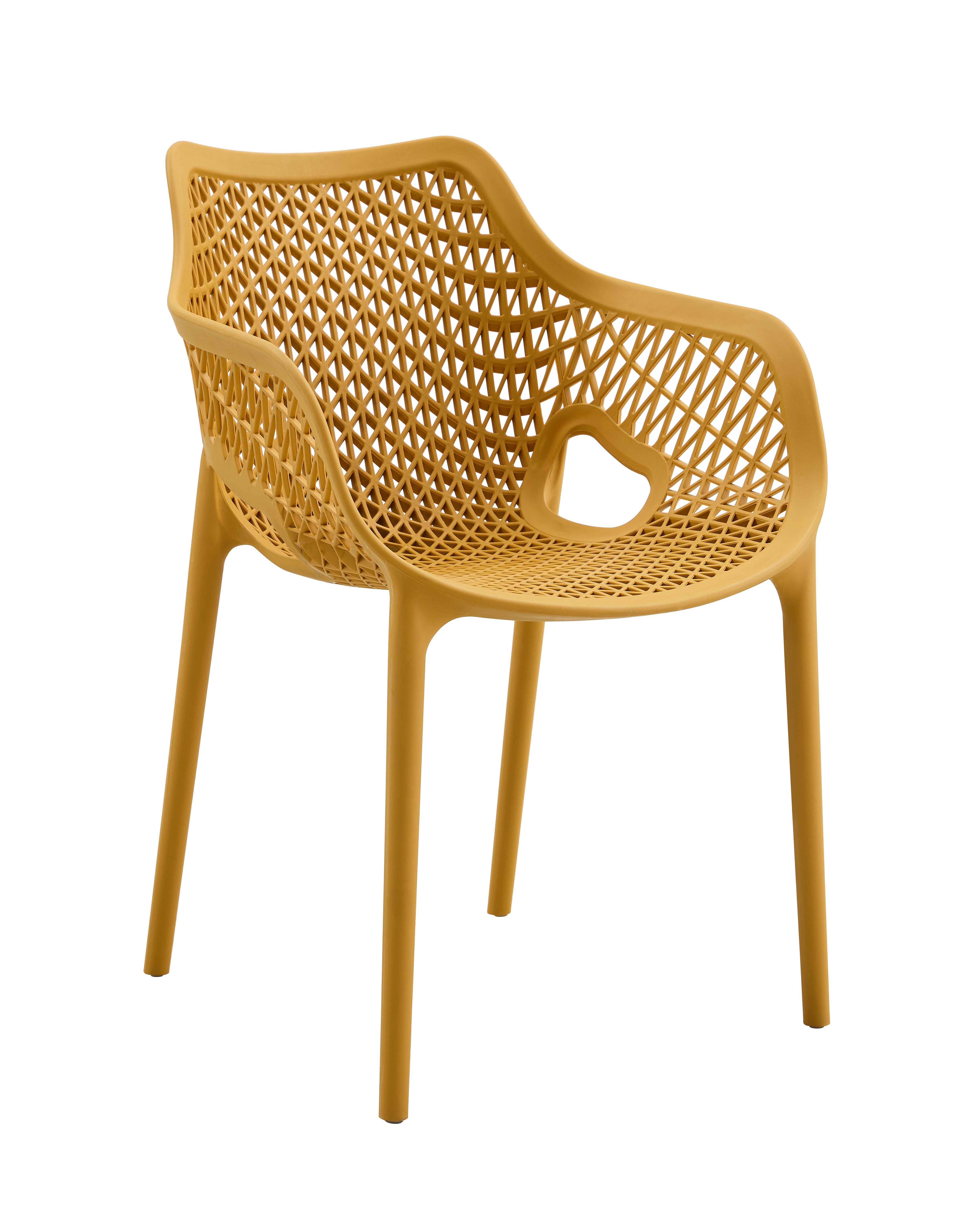 faee Gartenstuhl Donoussa, aus Kunststoff, mit Armlehnen