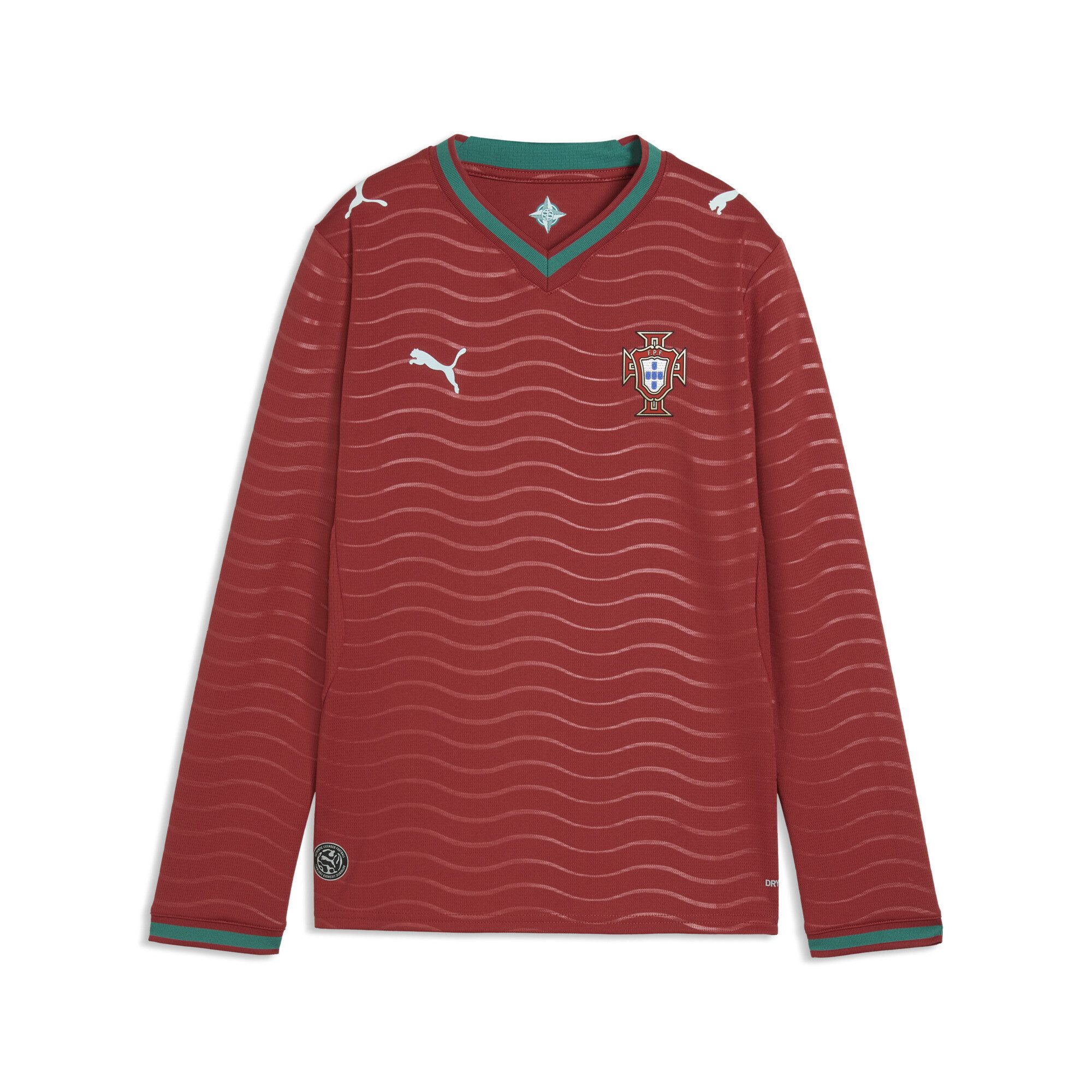 Trainingsshirt Portugal 2026 Langarm-Heimtrikot Jugendliche