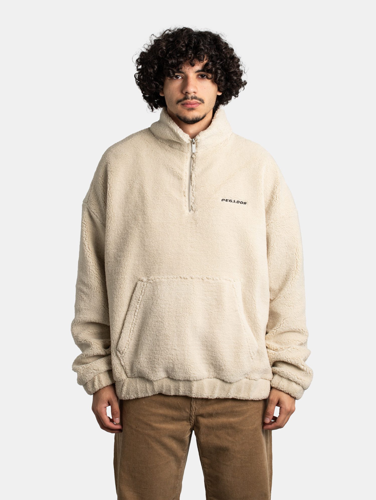 PEGADOR Sweater Pegador Puka Teddy Half Zip Sweater günstig online kaufen