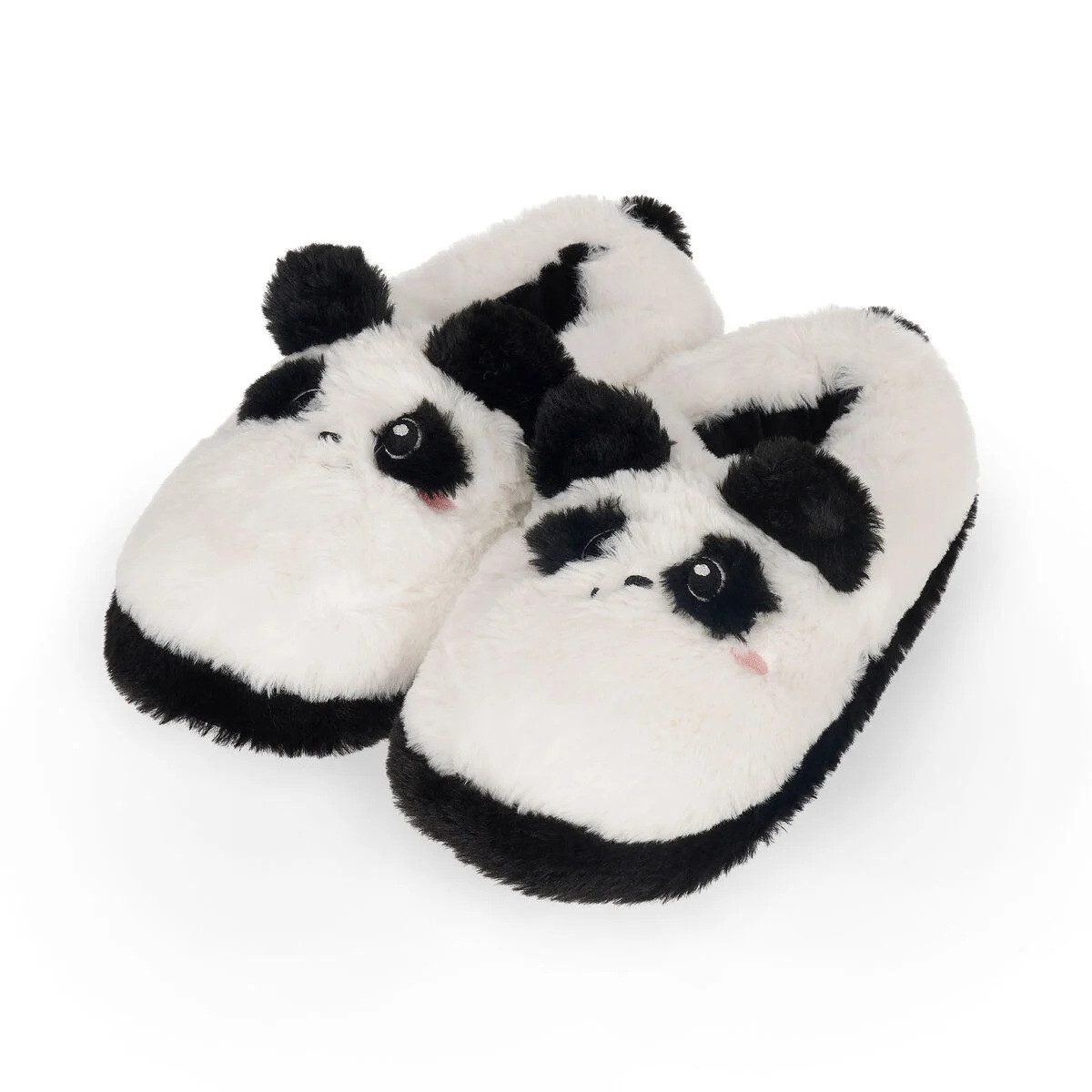 - Panda Small - Cosy Slippers Plüsch Hausschuhe Plüsch Hausschuhe