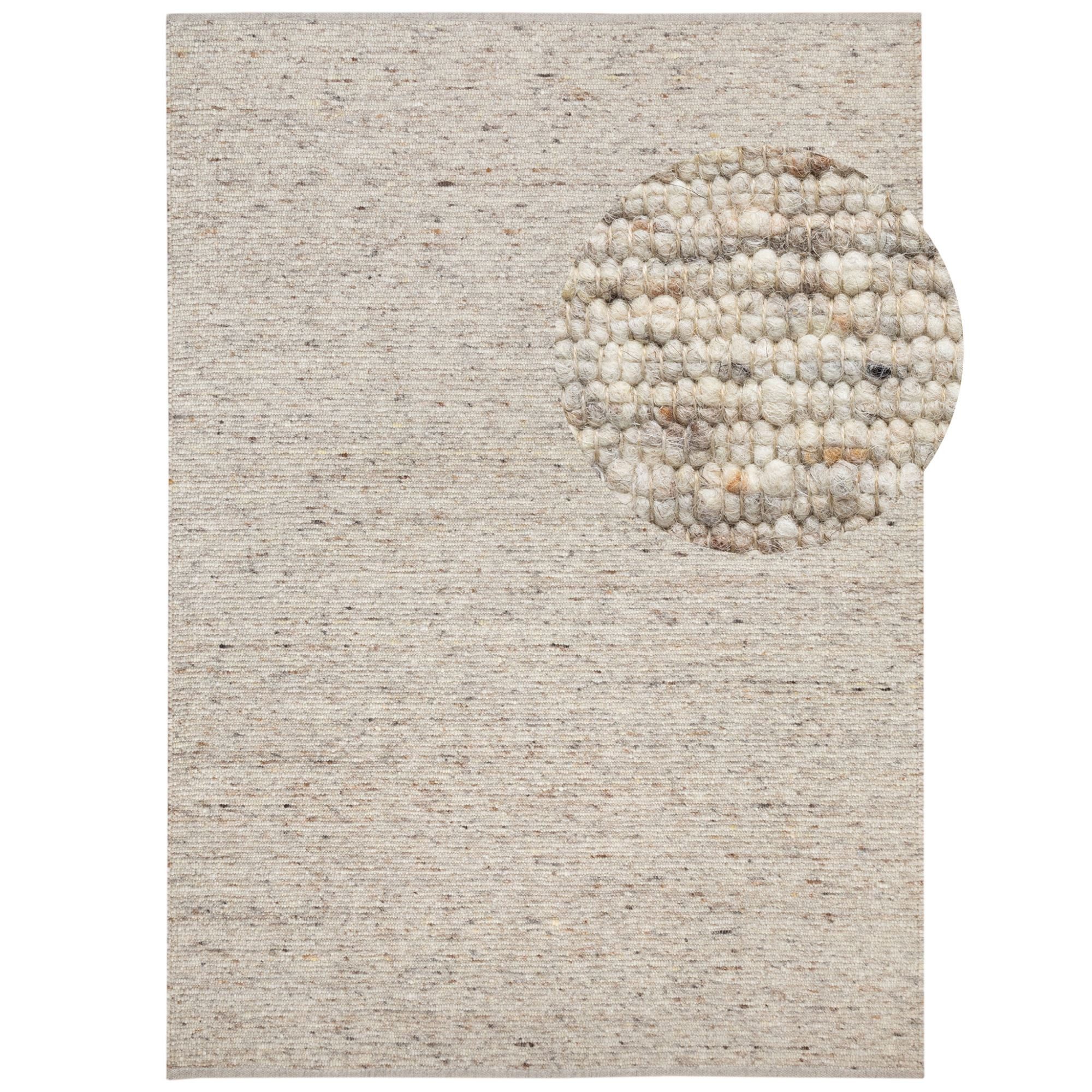 Steffensmeier Wollteppich Landshut exklusiv mit Fusselstopp, Rechteckig günstig online kaufen