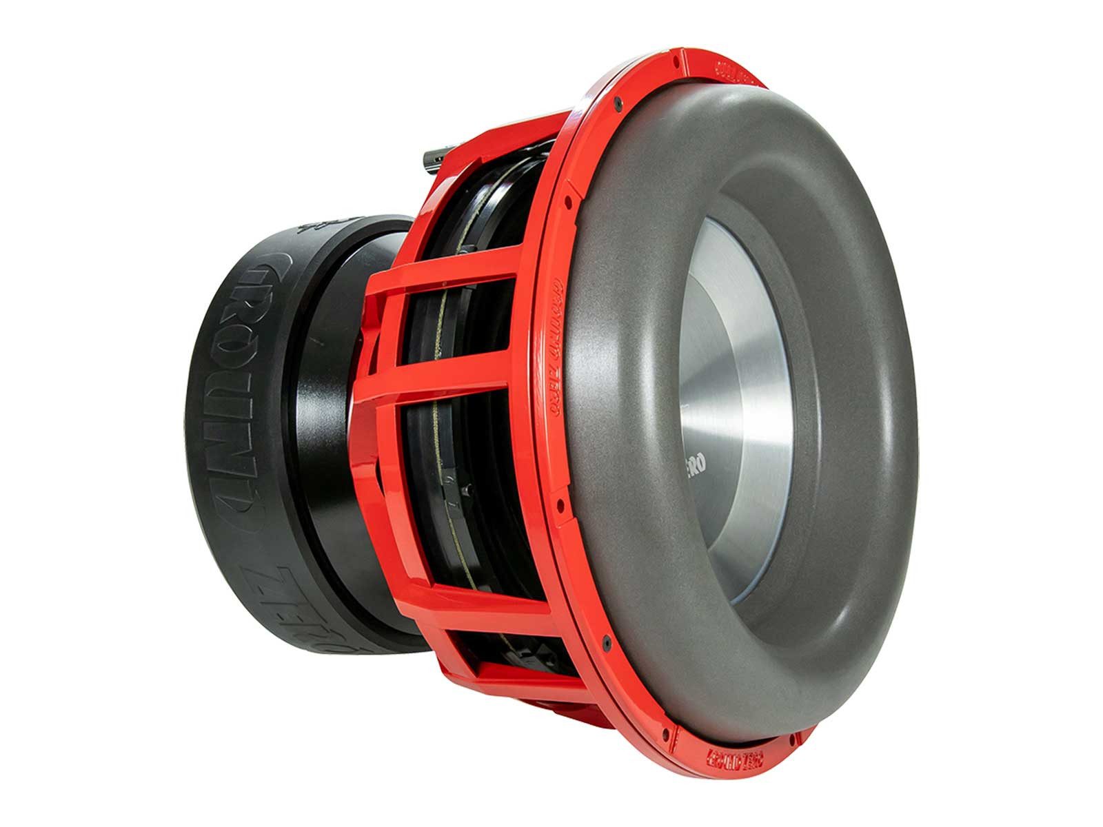 Ground Zero Ground Zero GZNW 38XMAX-II Langhub Subwoofer 38 cm Auto-Subwoofer