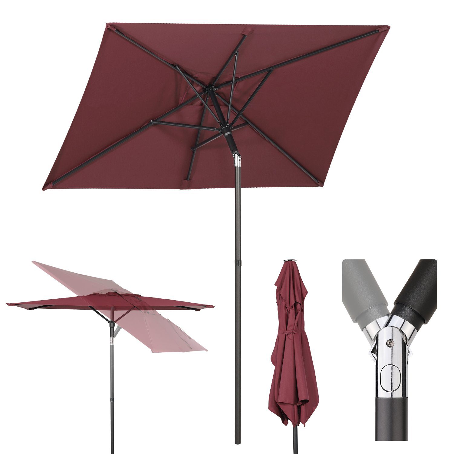 Sekey Balkonschirm 180 x 130 cm günstig online kaufen