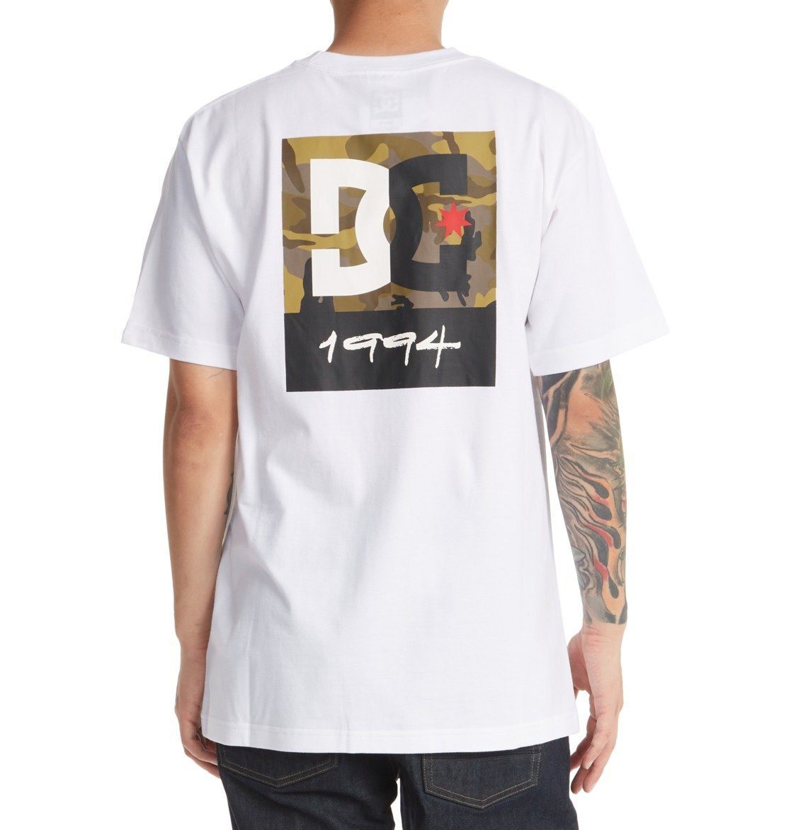 Herren Shirts DC Shoes T-Shirt DC Split Star