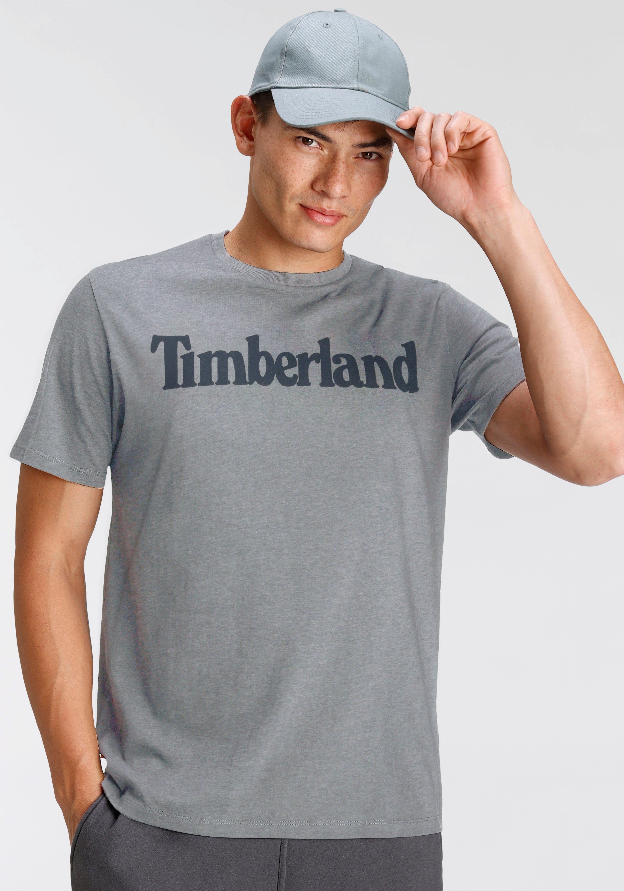 Timberland T-Shirt Kennebec River Line grau-meliert