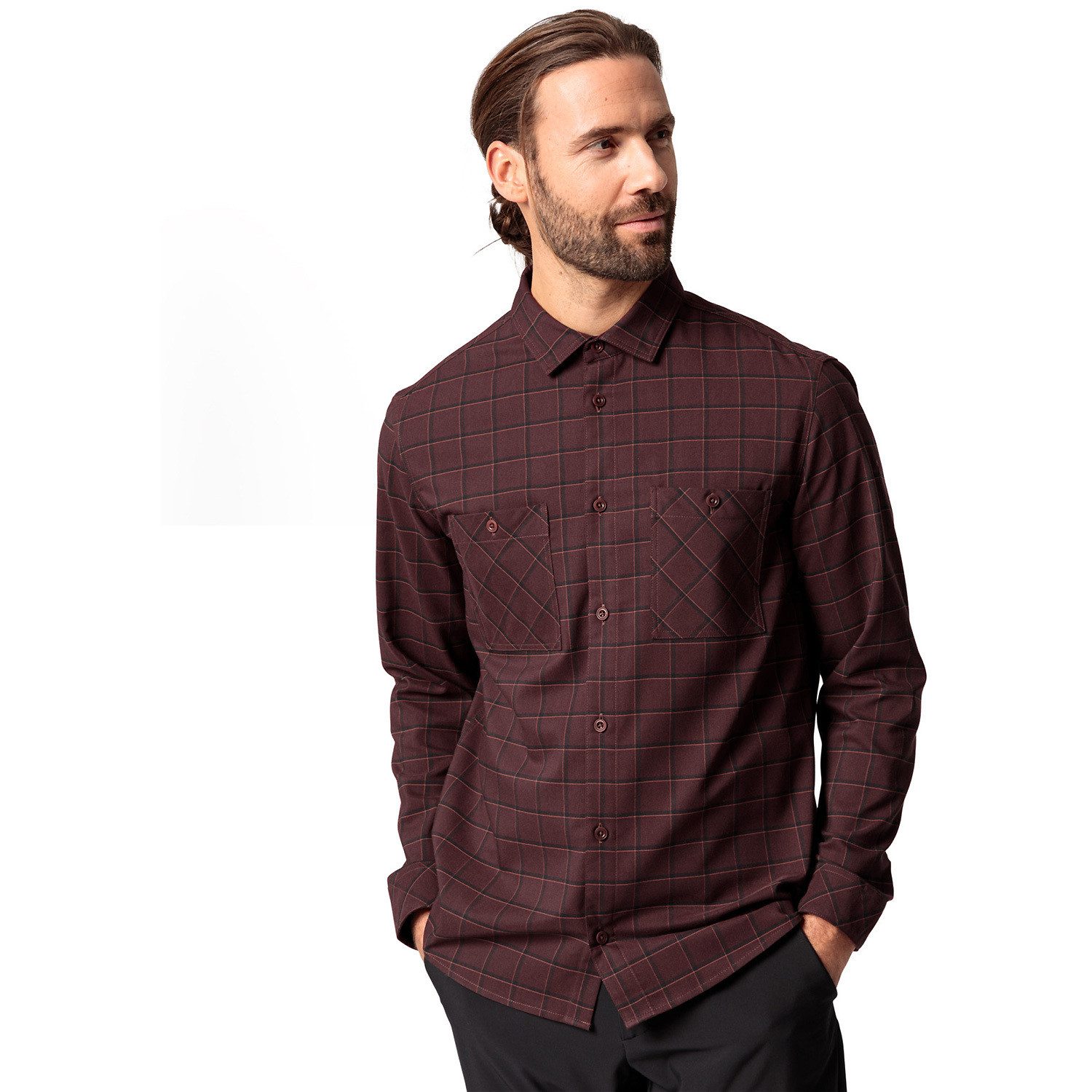 VAUDE Outdoorhemd Hemd MENS JERPEN LS SHIRT IV