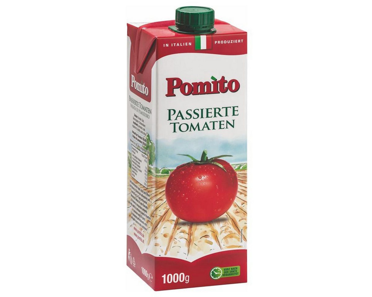 Pomito Saucen, Pomito passierte Tomaten aus frischen italienischen Tomaten 1000g