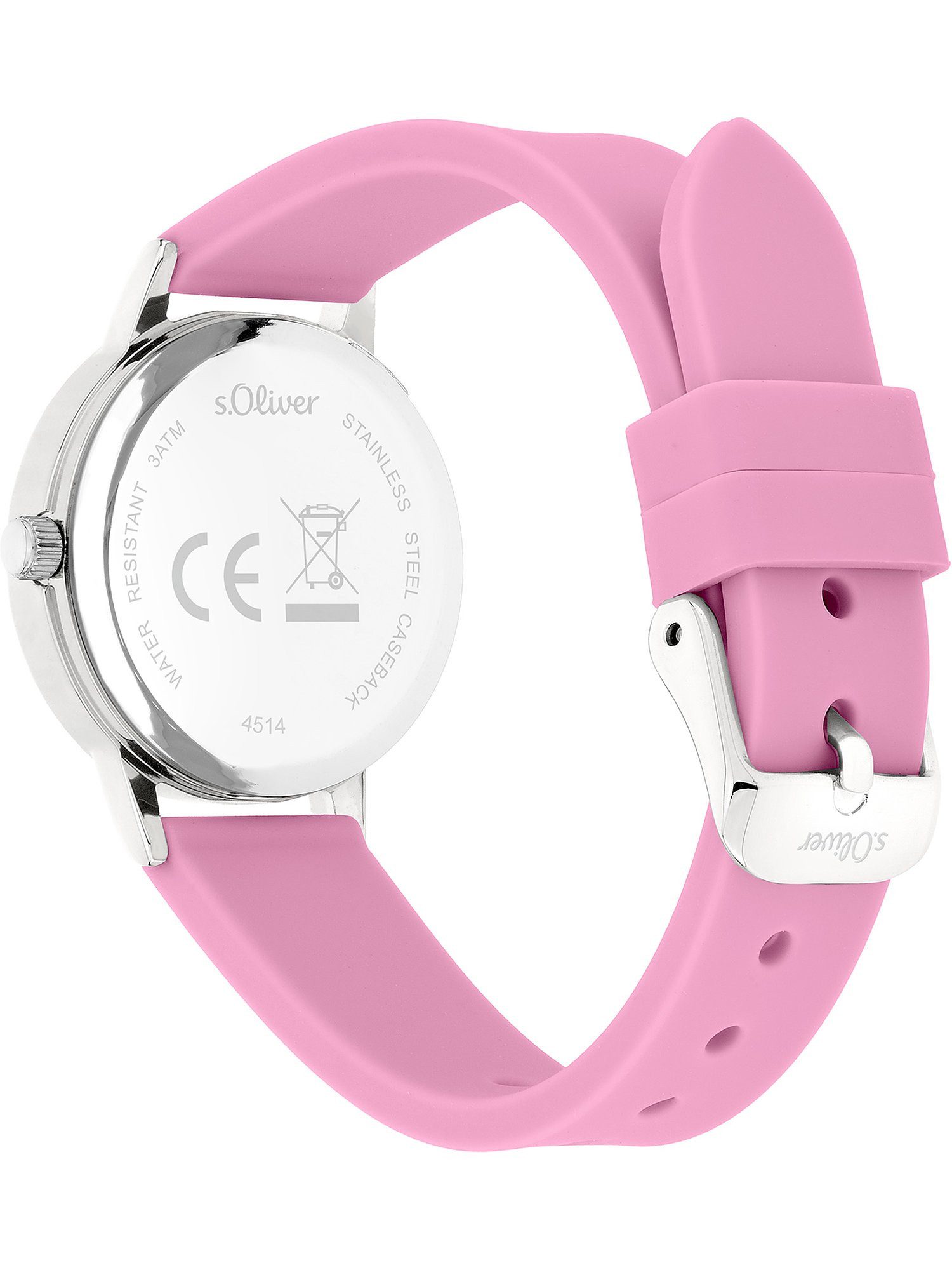 s.Oliver Quarzuhr S.Oliver Mädchen-Uhren Analog Quarz, Klassikuhr
